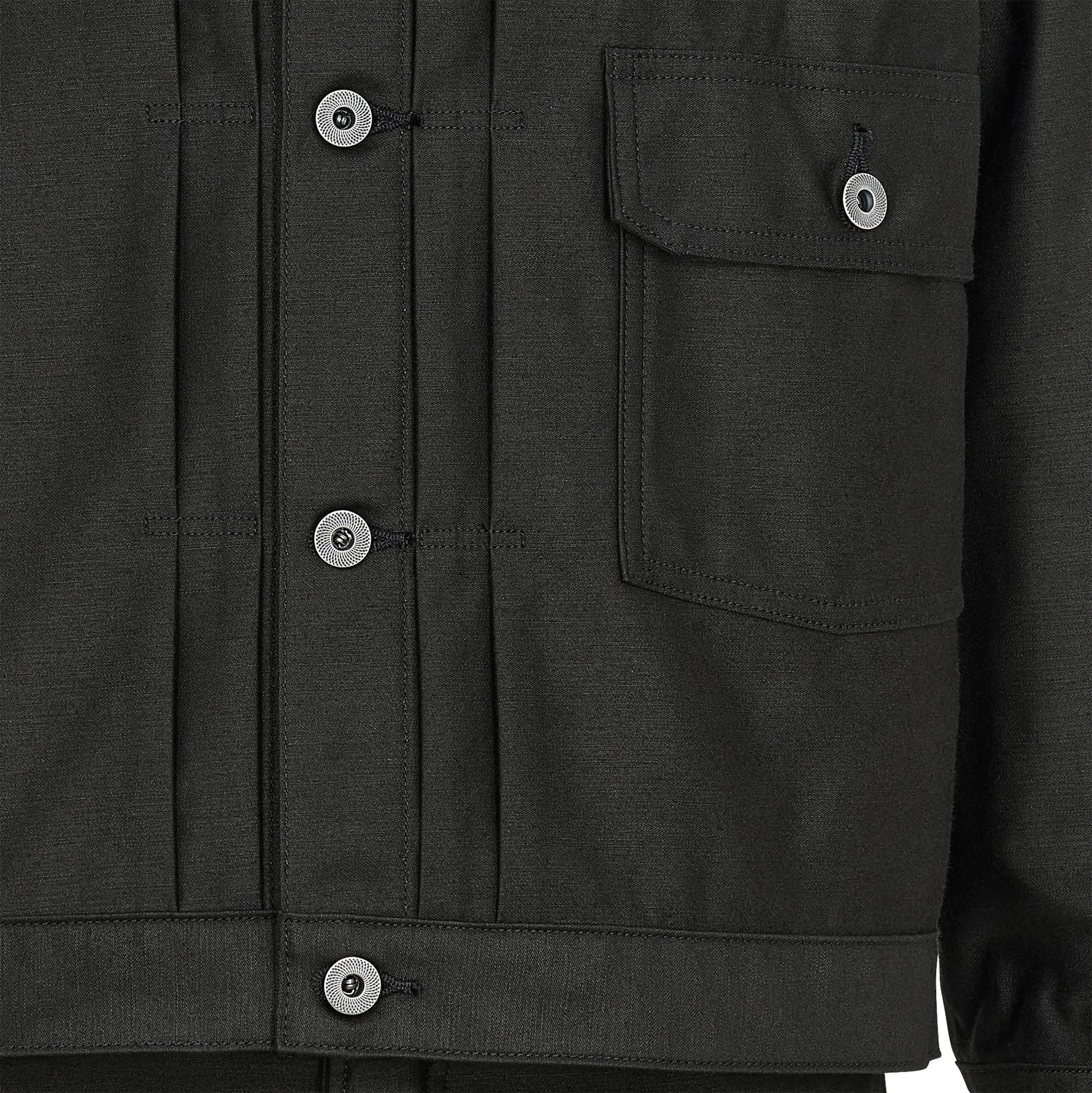 LOT.333 BUCKLE BACKED JACKET BLACK