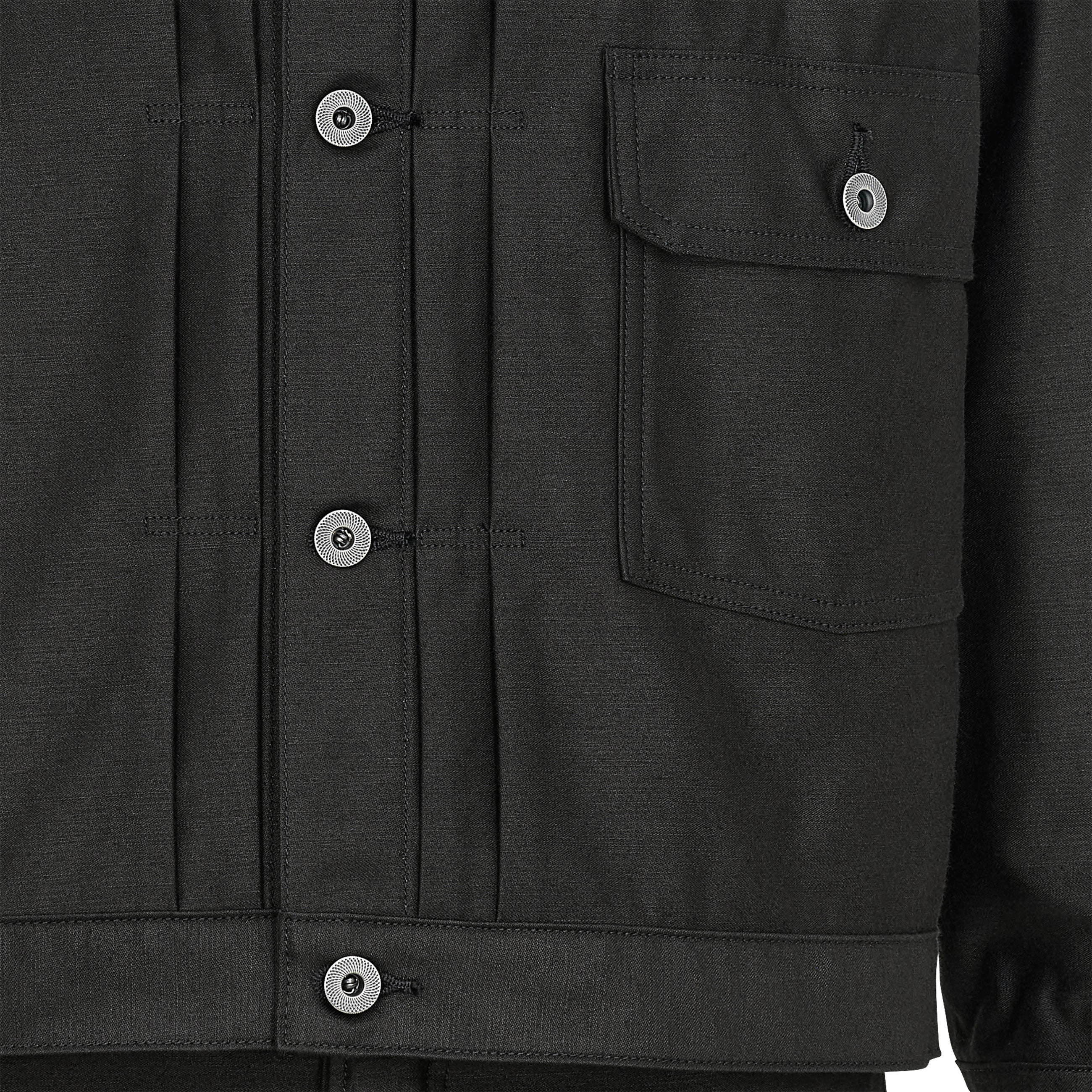 LOT.333 BUCKLE BACKED JACKET BLACK