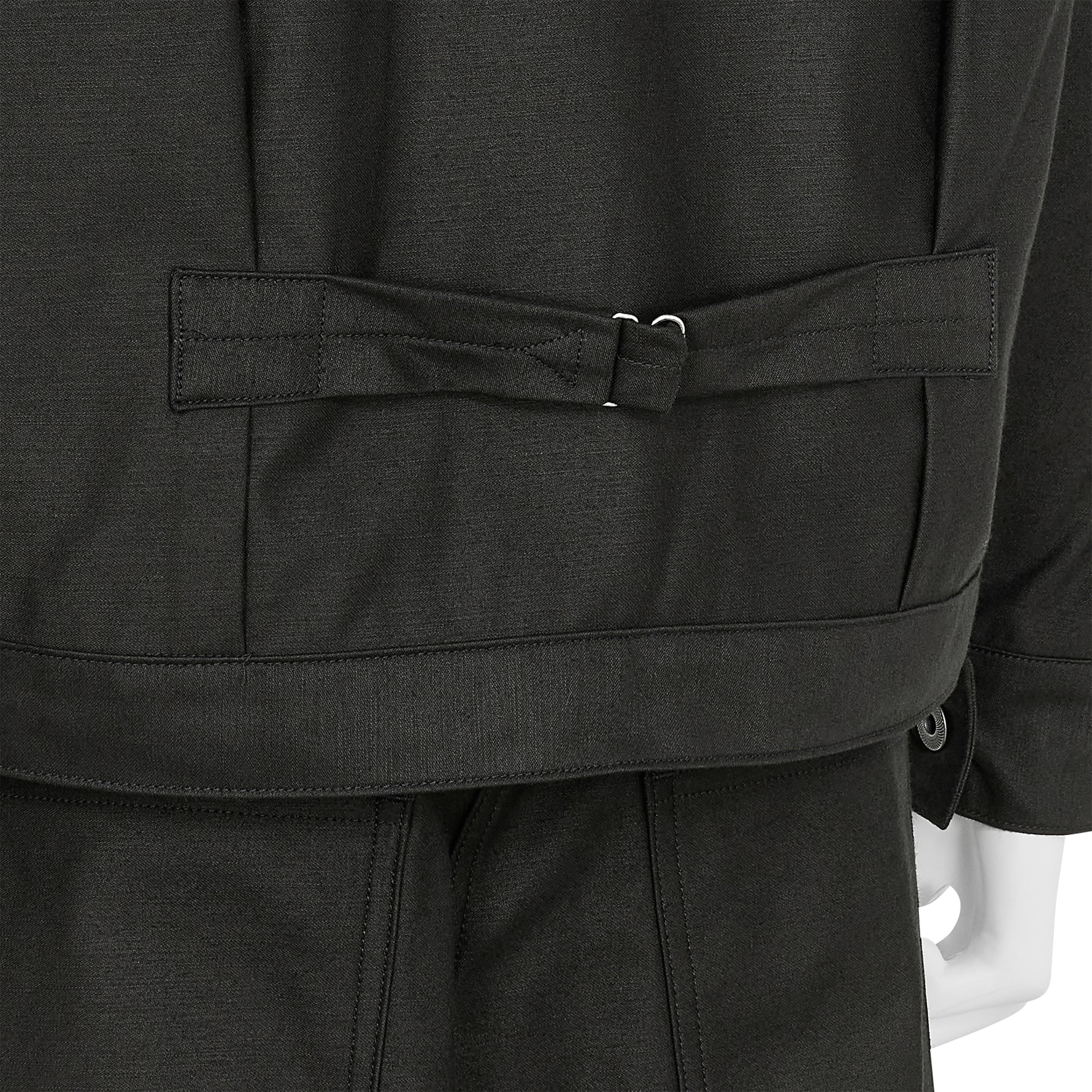 LOT.333 BUCKLE BACKED JACKET BLACK