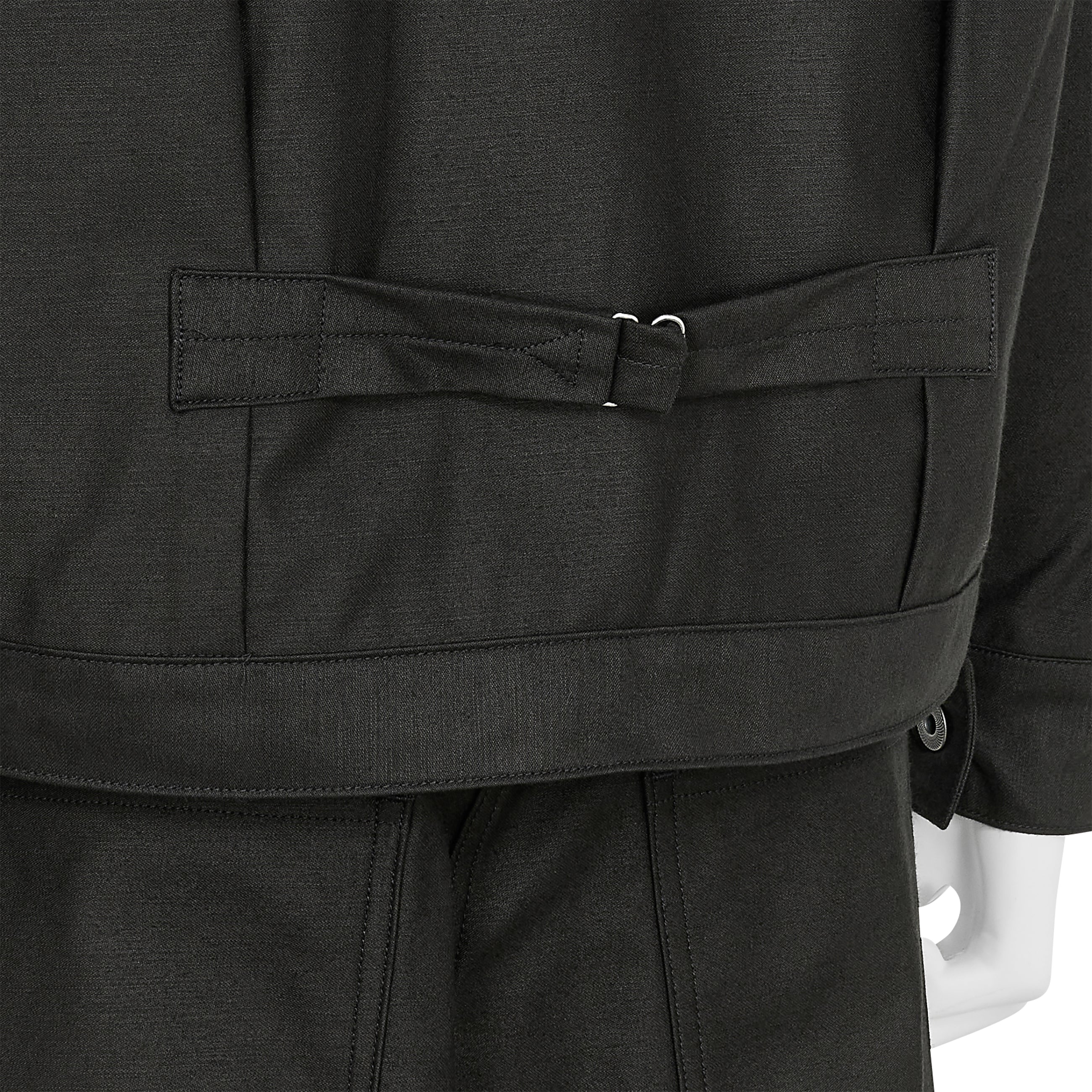 LOT.333 BUCKLE BACKED JACKET BLACK
