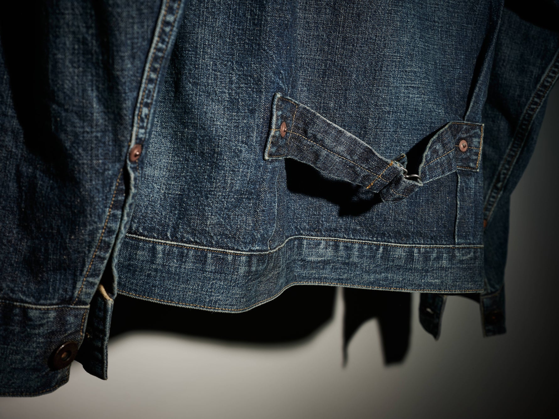 LOT.720 DAMAGED DENIM JACKET C.1930 DAMAGED INDIGO