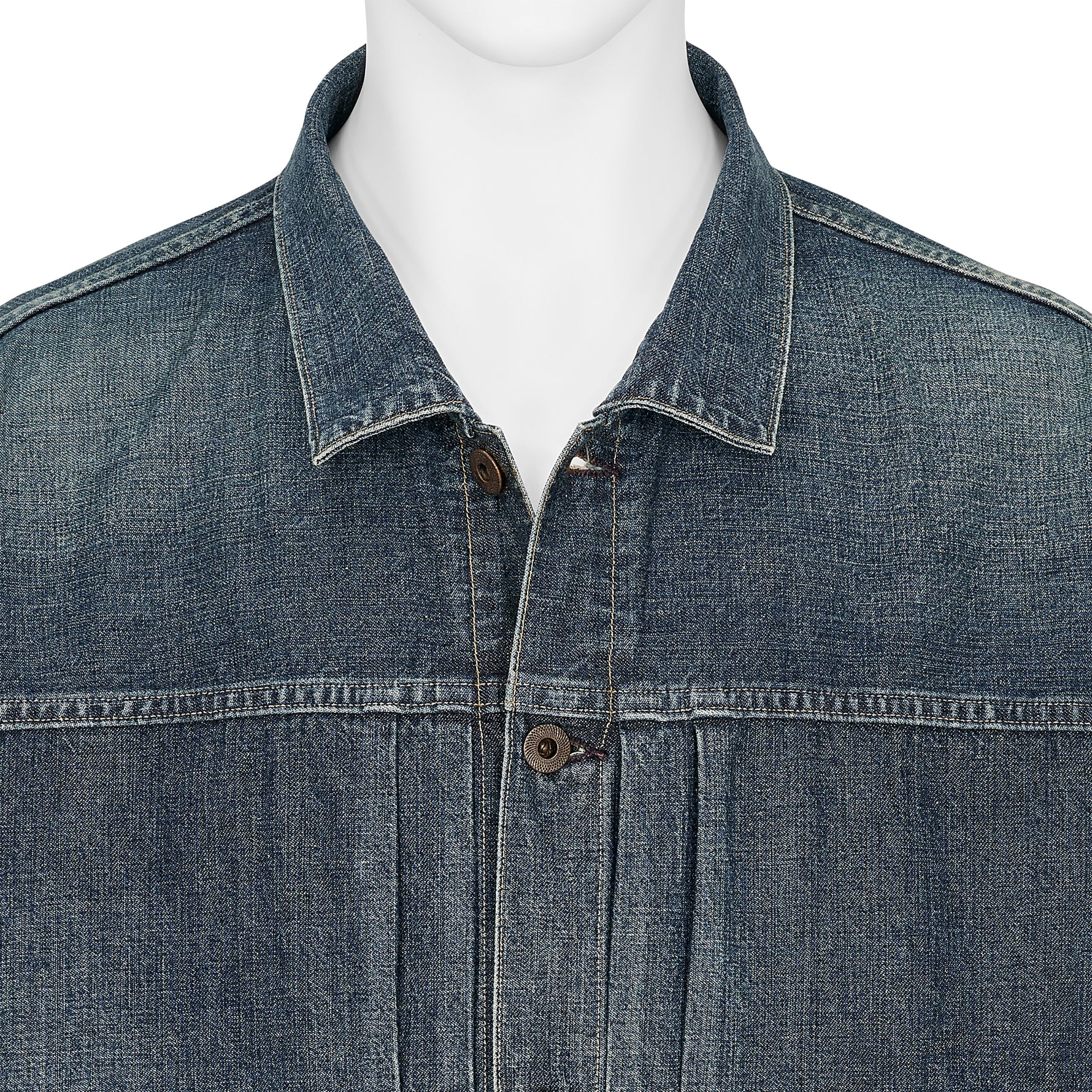 LOT.720 DAMAGED DENIM JACKET C.1930 DAMAGED INDIGO