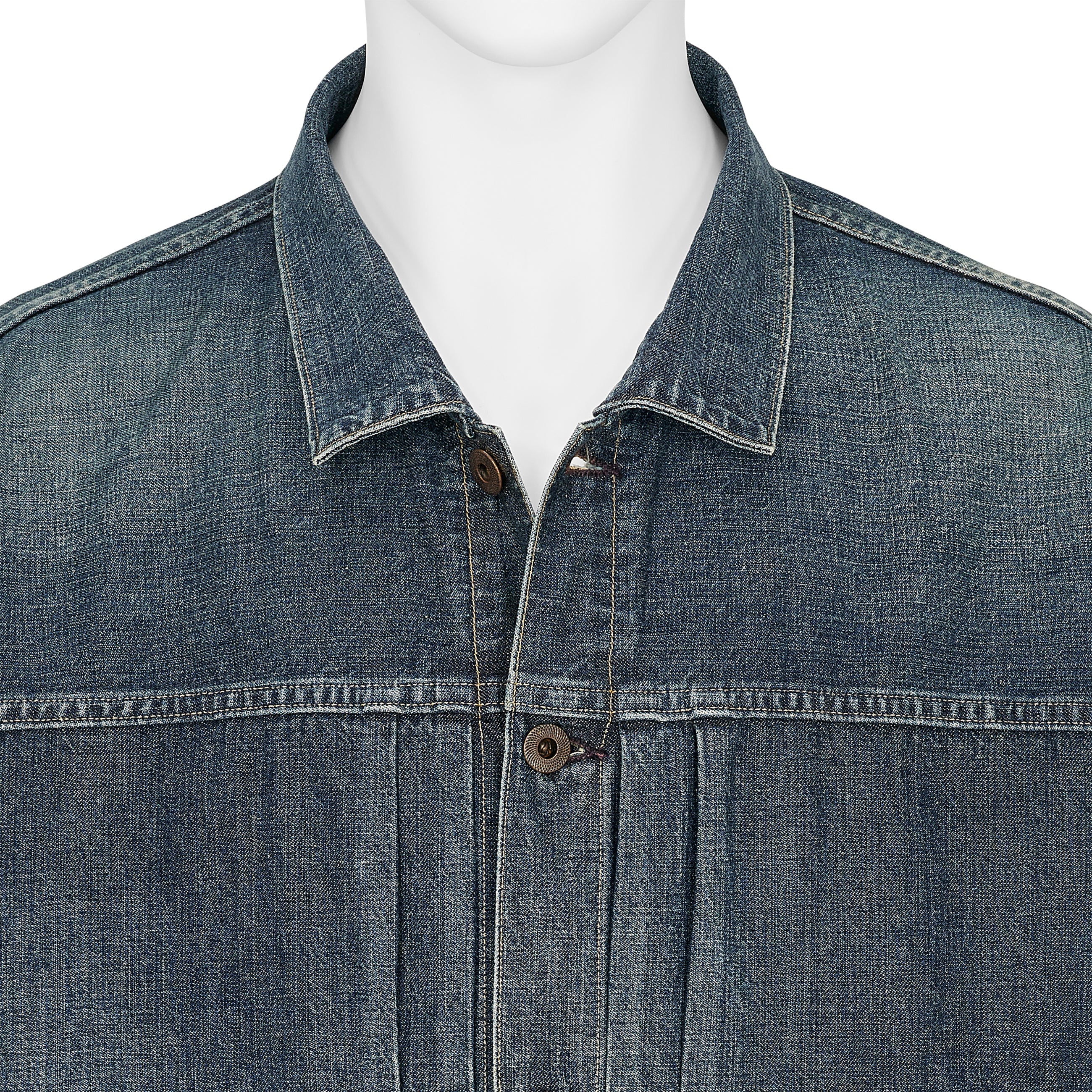 LOT.720 DAMAGED DENIM JACKET C.1930 DAMAGED INDIGO