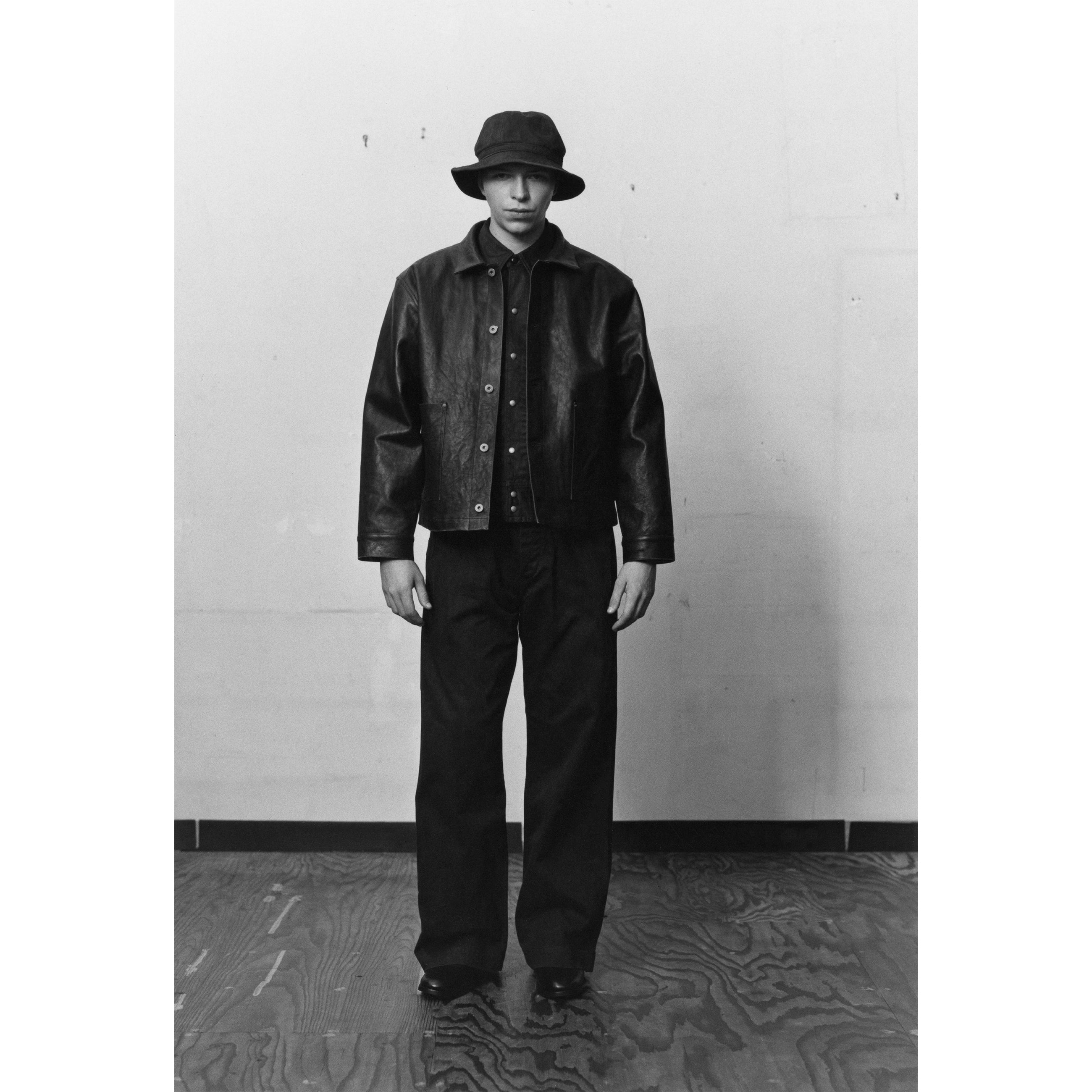 LOT.804 LEATHER JACKET C.1930'S BLACK - T.T TAIGA TAKAHASHI