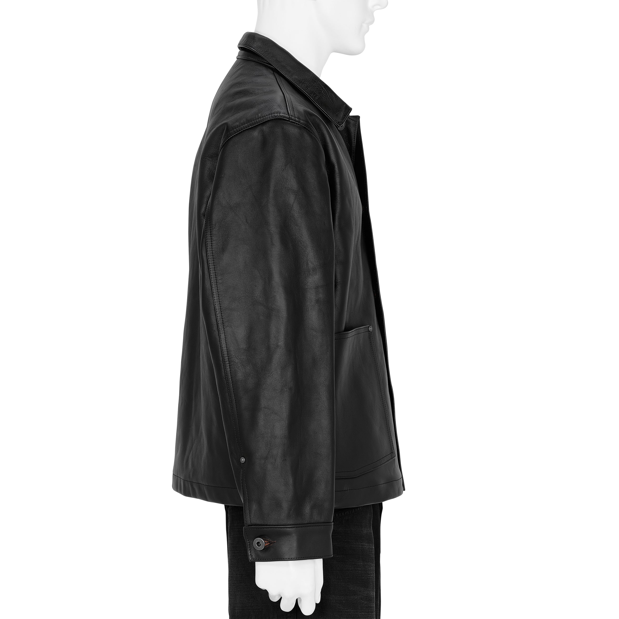 LOT.804 LEATHER JACKET C.1930'S BLACK - T.T TAIGA TAKAHASHI(ティー