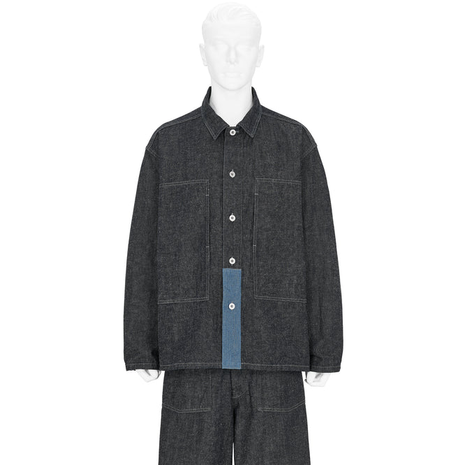 LOT.718 MODIFIED U.S.ARMY M-35 DENIM PULLOVER INDIGO