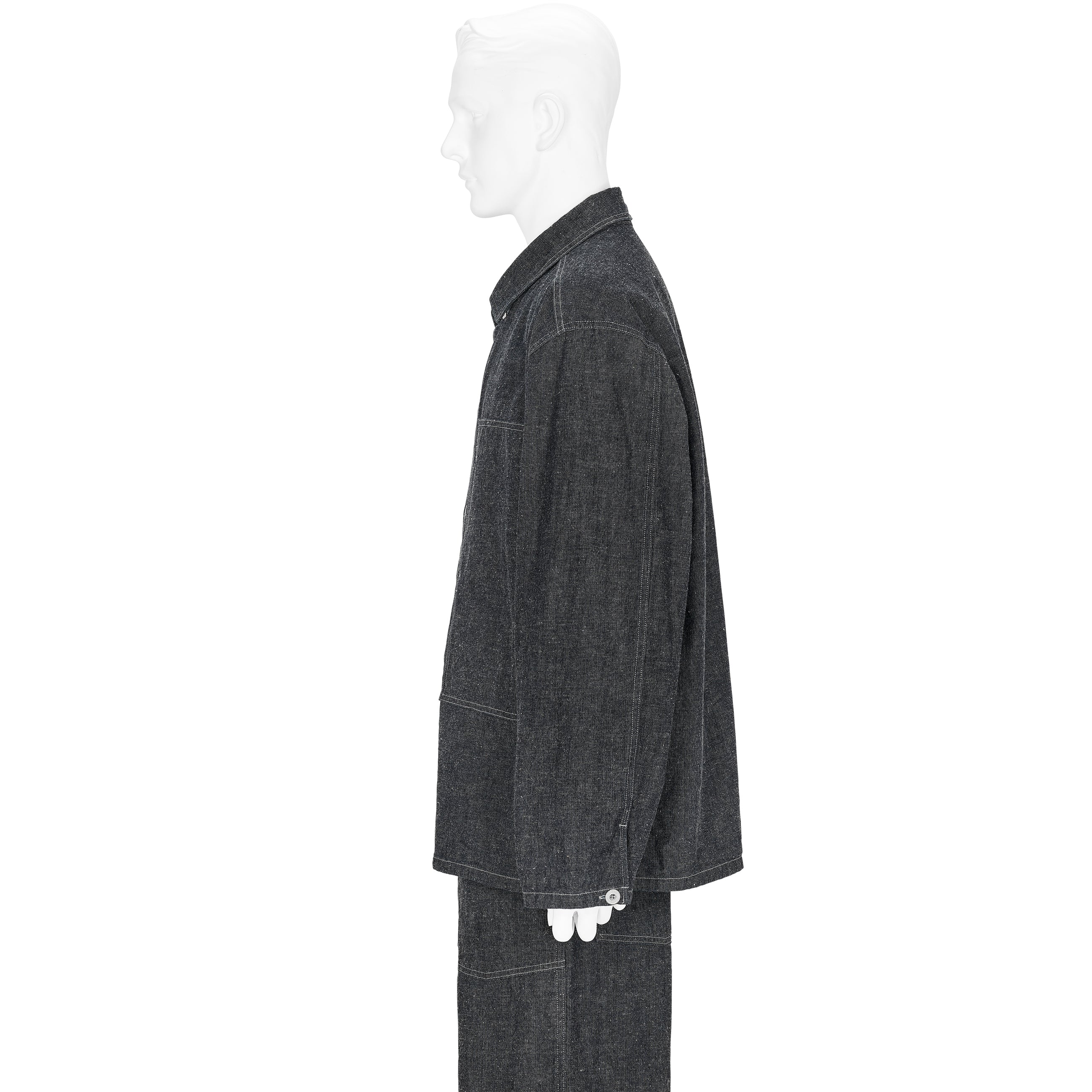 LOT.718 MODIFIED U.S.ARMY M-35 DENIM PULLOVER INDIGO