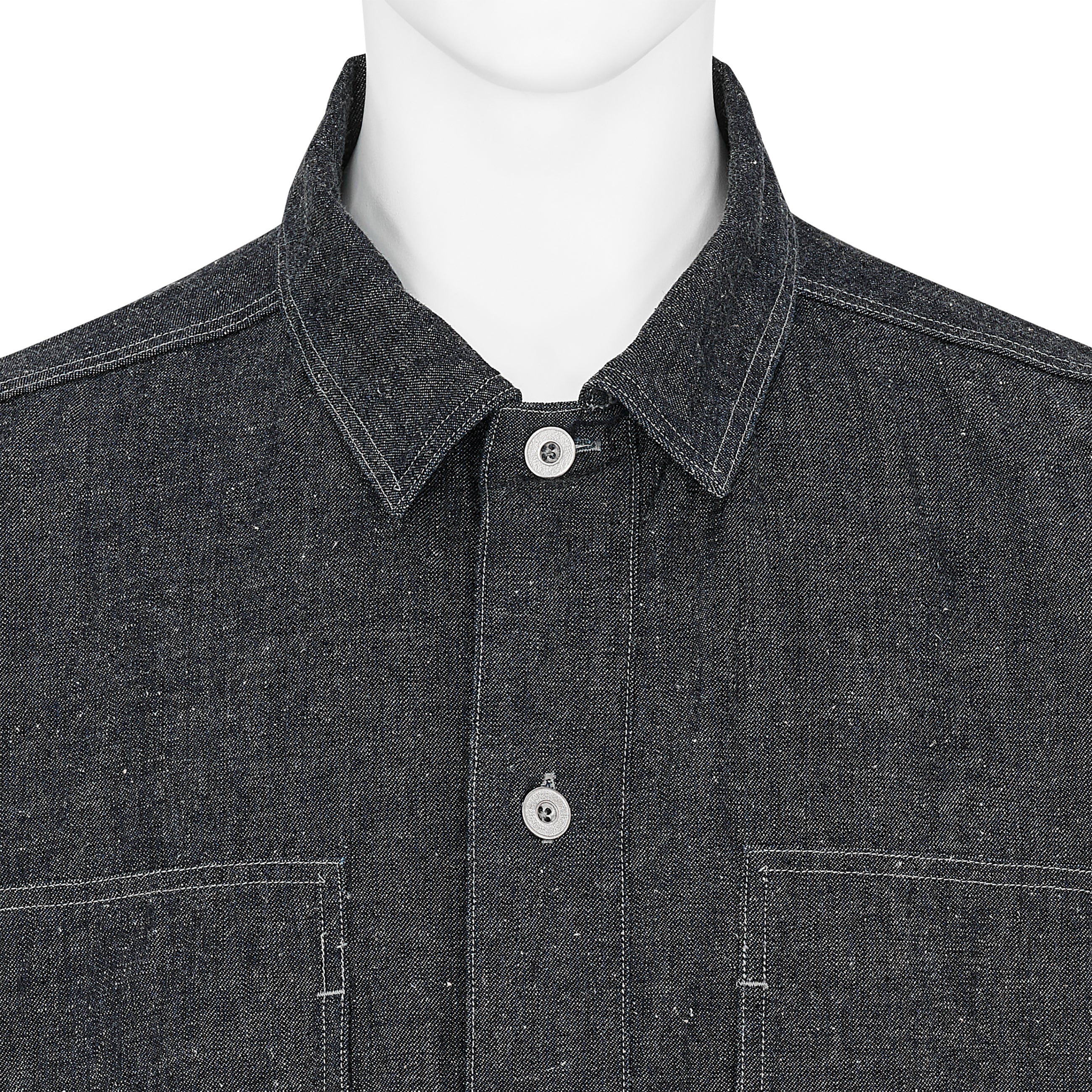 LOT.718 MODIFIED U.S.ARMY M-35 DENIM PULLOVER INDIGO