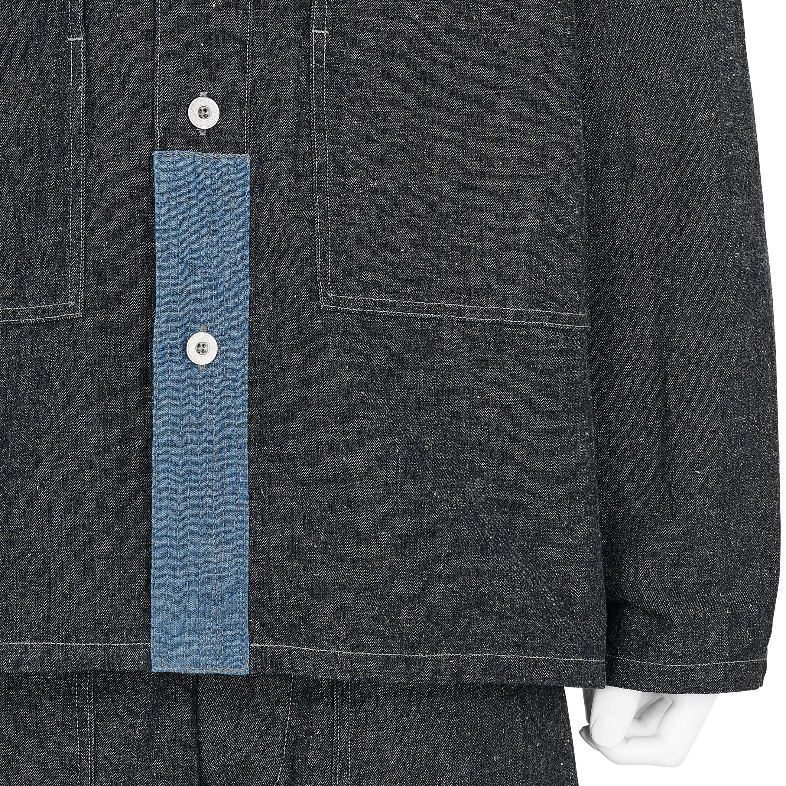 LOT.718 MODIFIED U.S.ARMY M-35 DENIM PULLOVER INDIGO