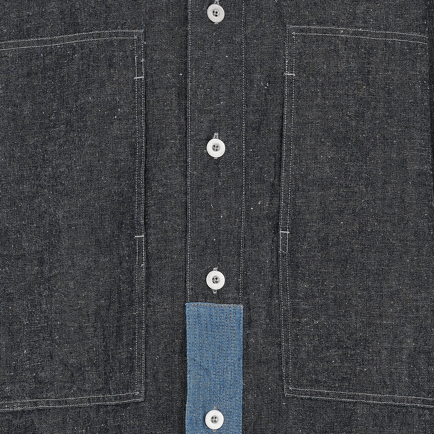 LOT.718 MODIFIED U.S.ARMY M-35 DENIM PULLOVER INDIGO