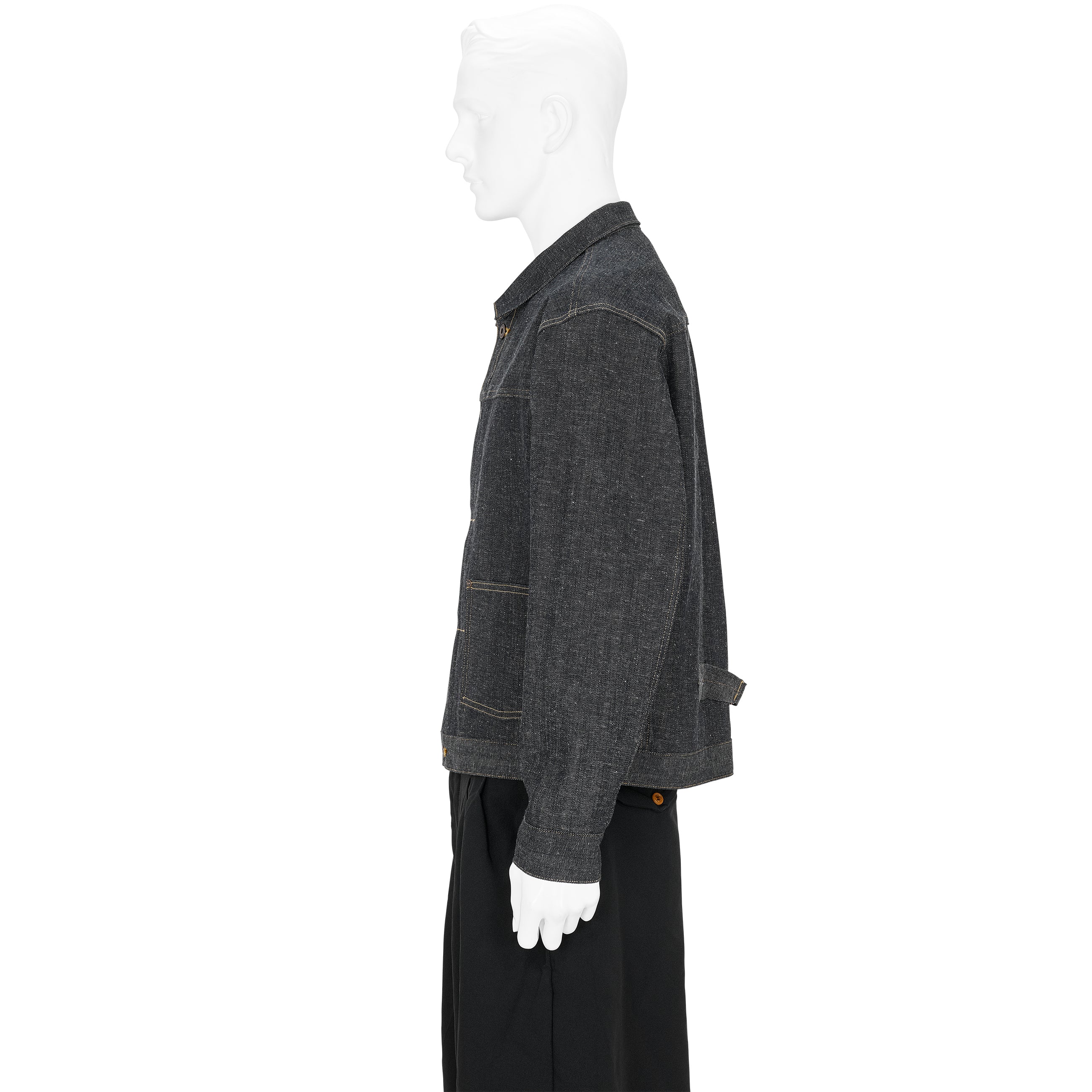 LOT.714 DENIM JACKET SIDE PANEL INDIGO