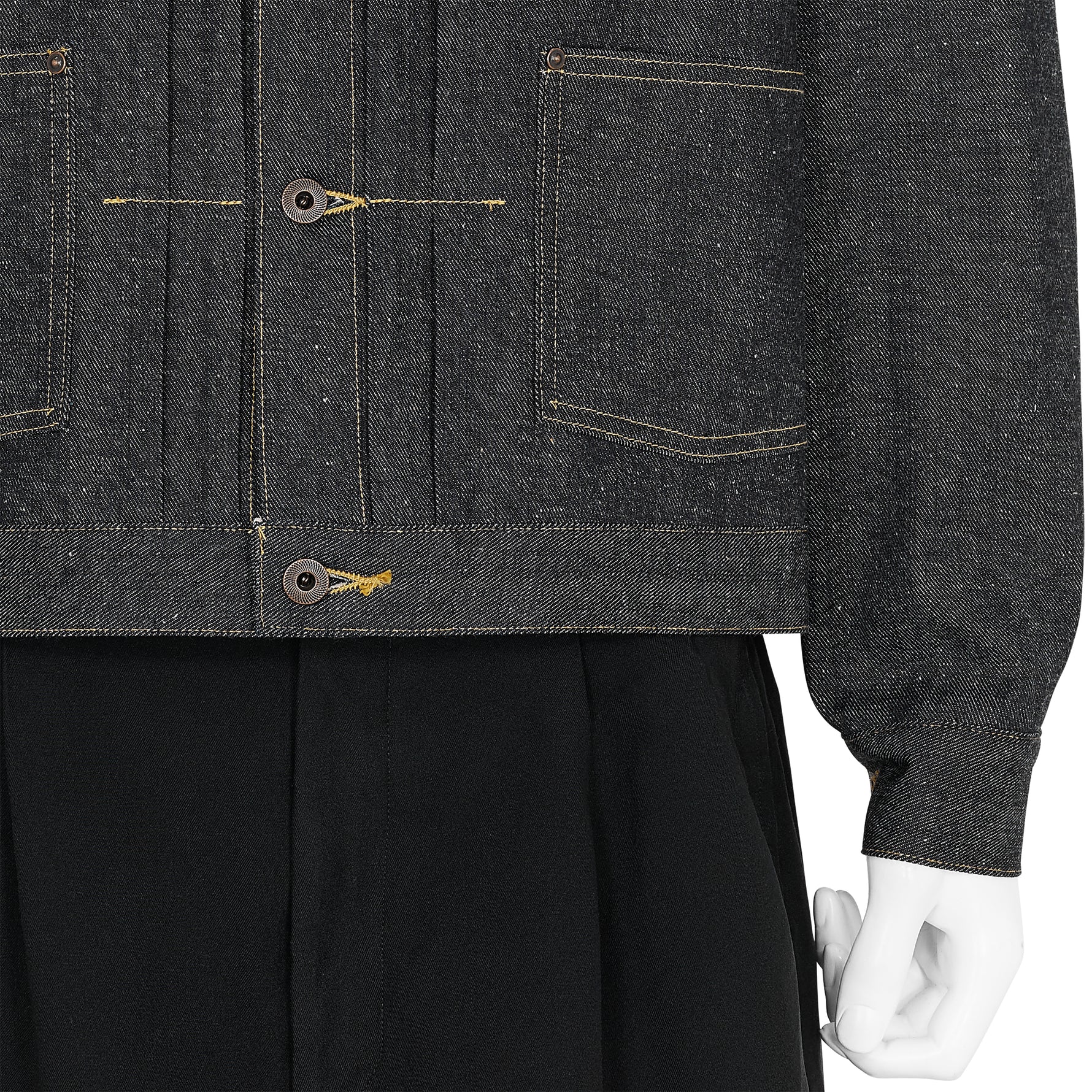 LOT.714 DENIM JACKET SIDE PANEL INDIGO