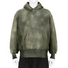 LOT.606 HOODED SWEAT SHIRT BLEACHED DEEP GREEN