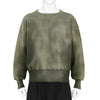 LOT.603 SWEAT SHIRT BLEACHED DEEP GREEN