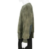 LOT.603 SWEAT SHIRT BLEACHED DEEP GREEN