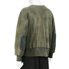 LOT.603 SWEAT SHIRT BLEACHED DEEP GREEN