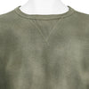 LOT.603 SWEAT SHIRT BLEACHED DEEP GREEN