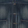 LOT.714 DENIM JACKET SIDE PANEL DAMAGED INDIGO