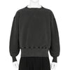 LOT.603 SWEAT SHIRT SUMI DYED BLACK