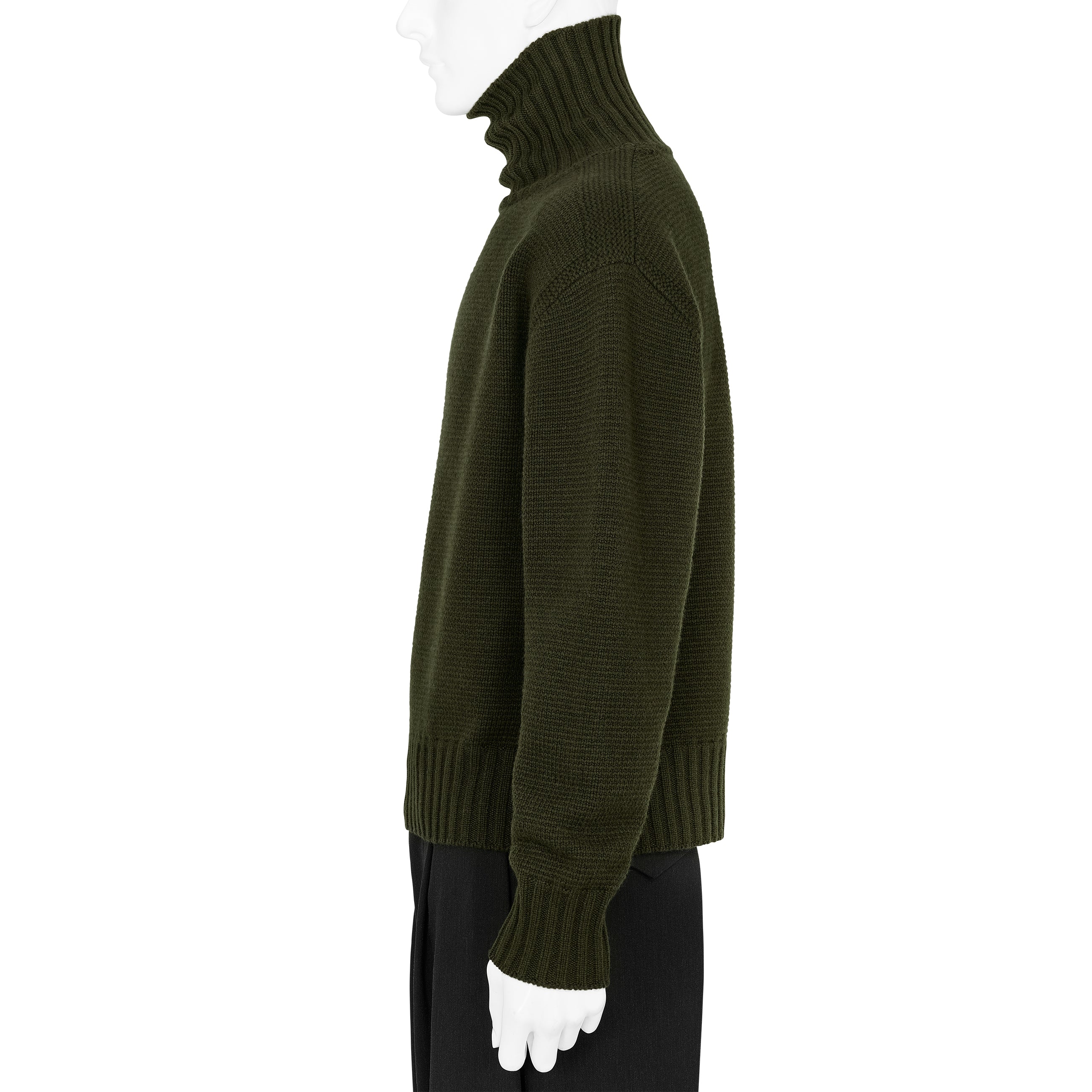 LOT.527 A.R.C TURTLENECK SWEATER KHAKI