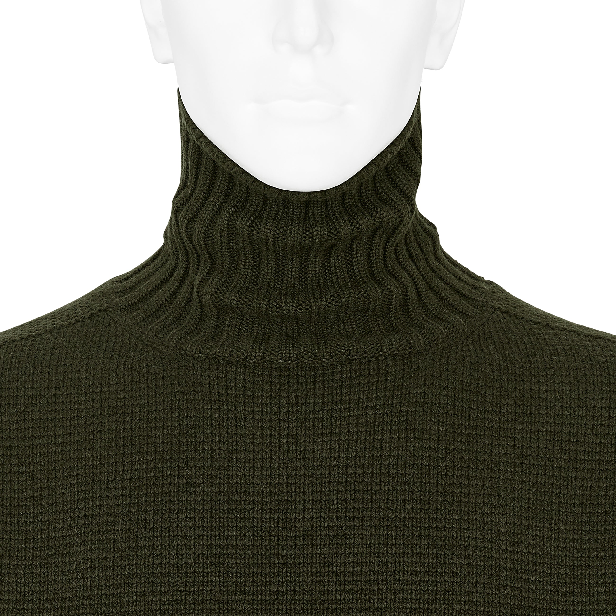LOT.527 A.R.C TURTLENECK SWEATER KHAKI