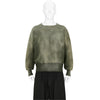 LOT.603 SWEAT SHIRT BLEACHED DEEP GREEN