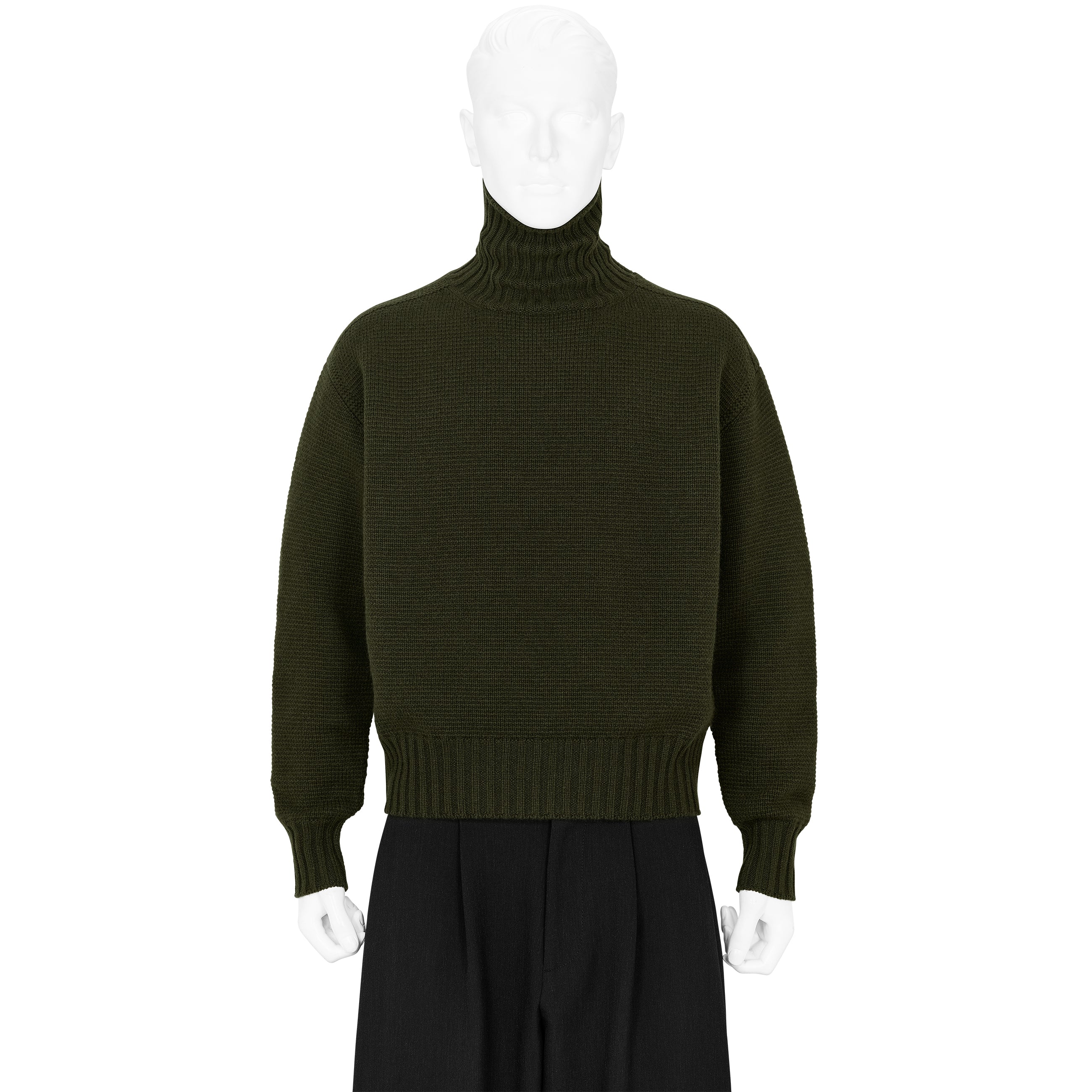 LOT.527 A.R.C TURTLENECK SWEATER KHAKI