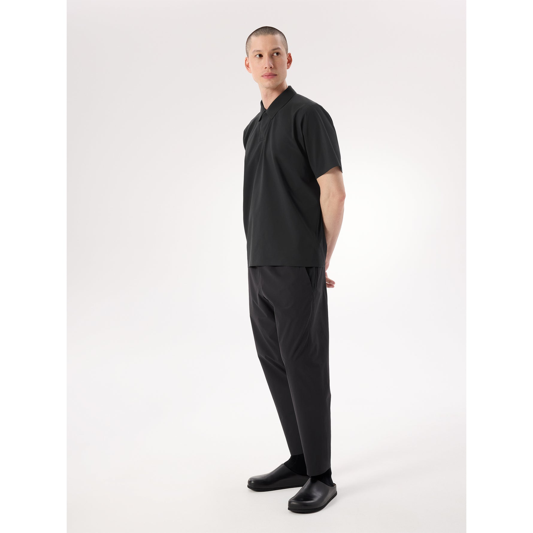 DROMOS TECH POLO BLACK