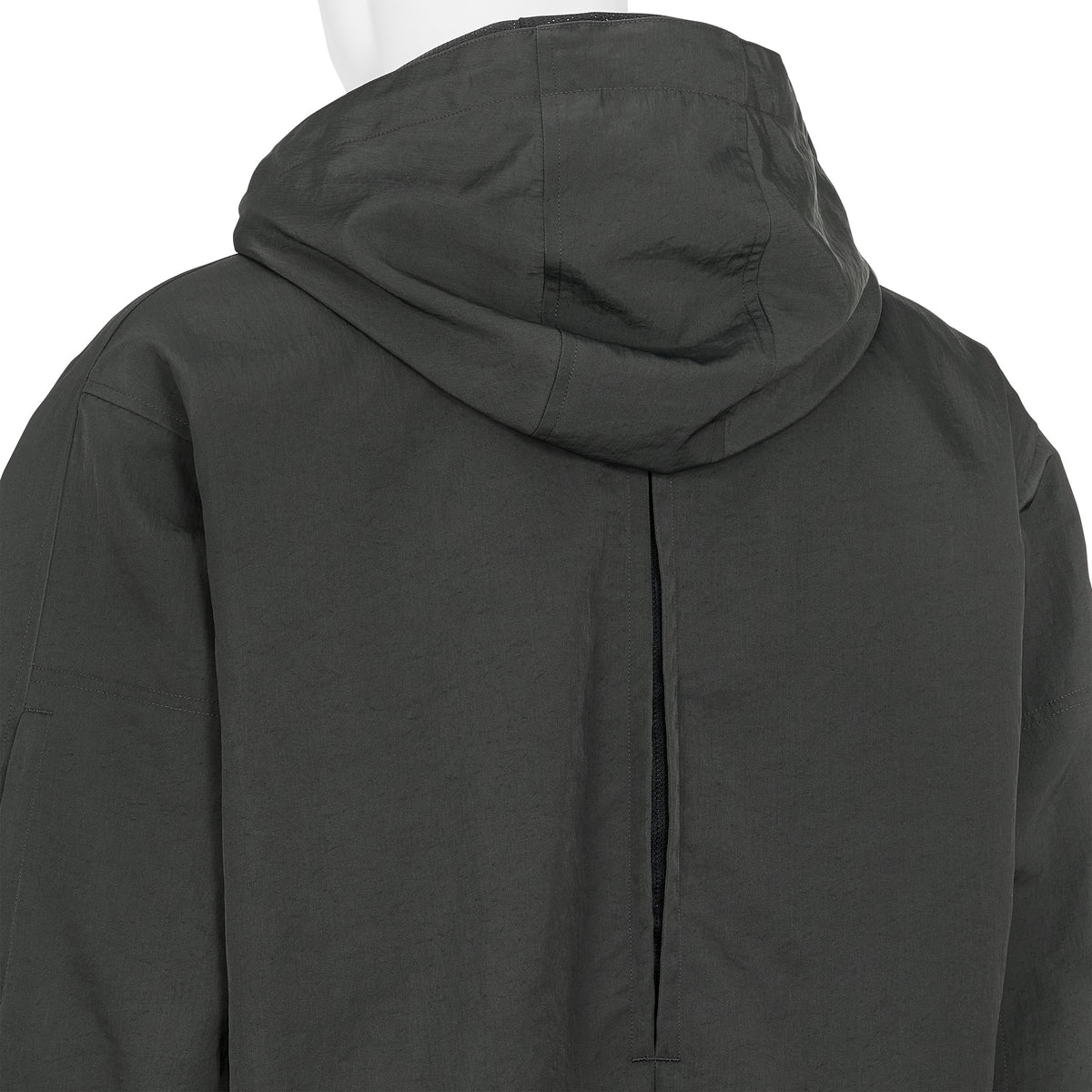 MULTI POCKET HOODED BLOUSON GRAY