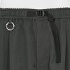 KNEE TUCK WIDE EASY PANTS GRAY