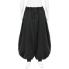 POLYESTER TRIACETATE PANTS BLACK