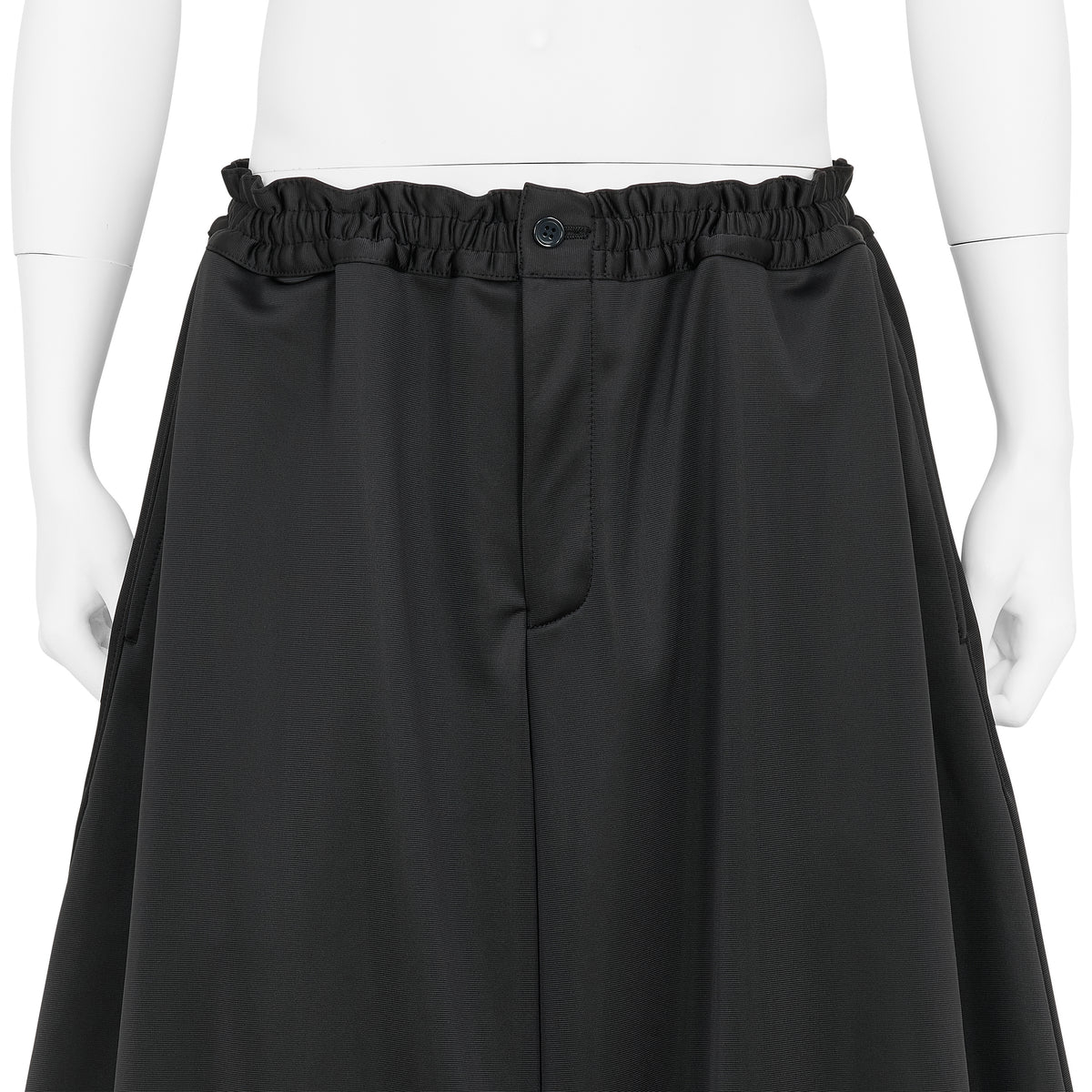 POLYESTER TRIACETATE PANTS BLACK