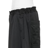 POLYESTER TRIACETATE PANTS BLACK