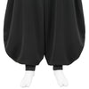 POLYESTER TRIACETATE PANTS BLACK
