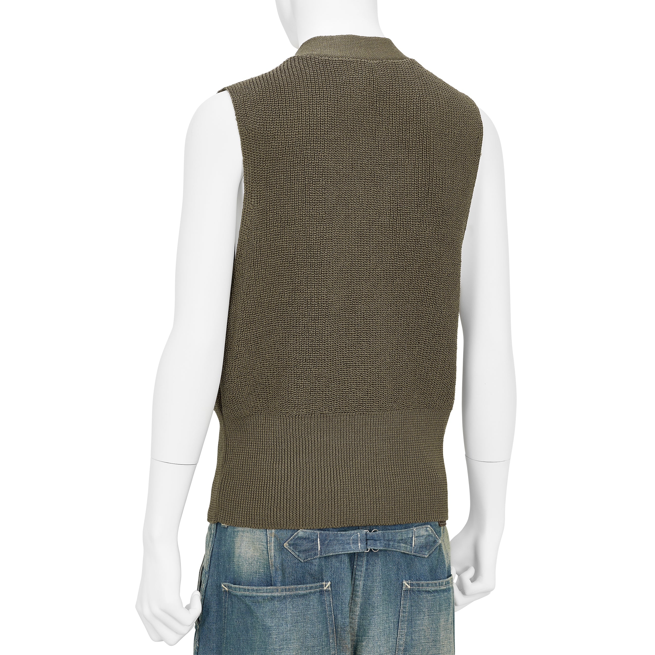 amachi. 23SS Loose Neck Paesina Vest