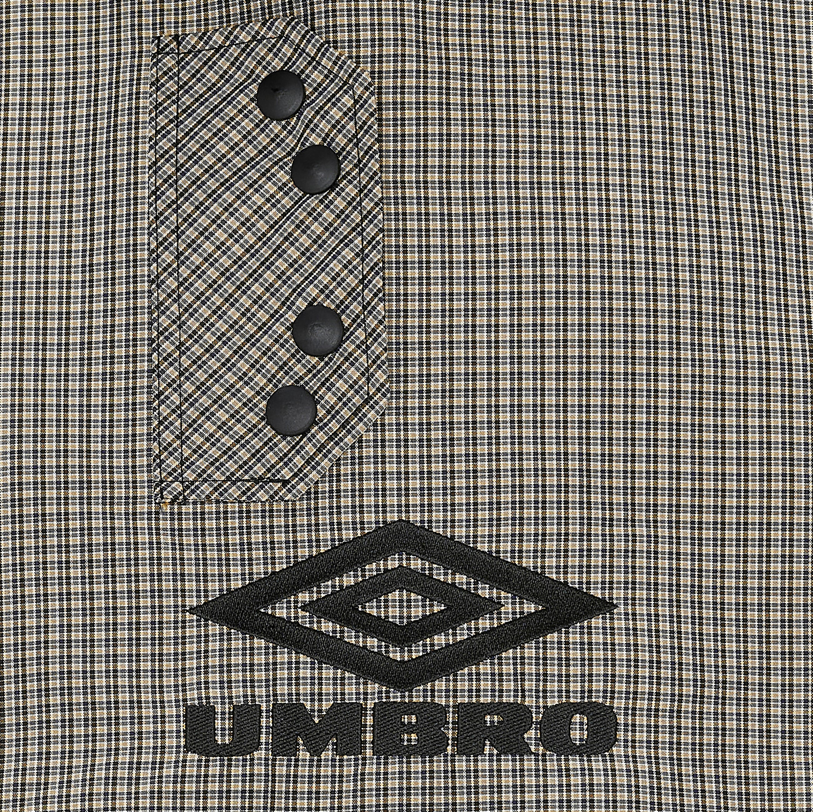 SMOCK CHECK ANORAK BEIGE