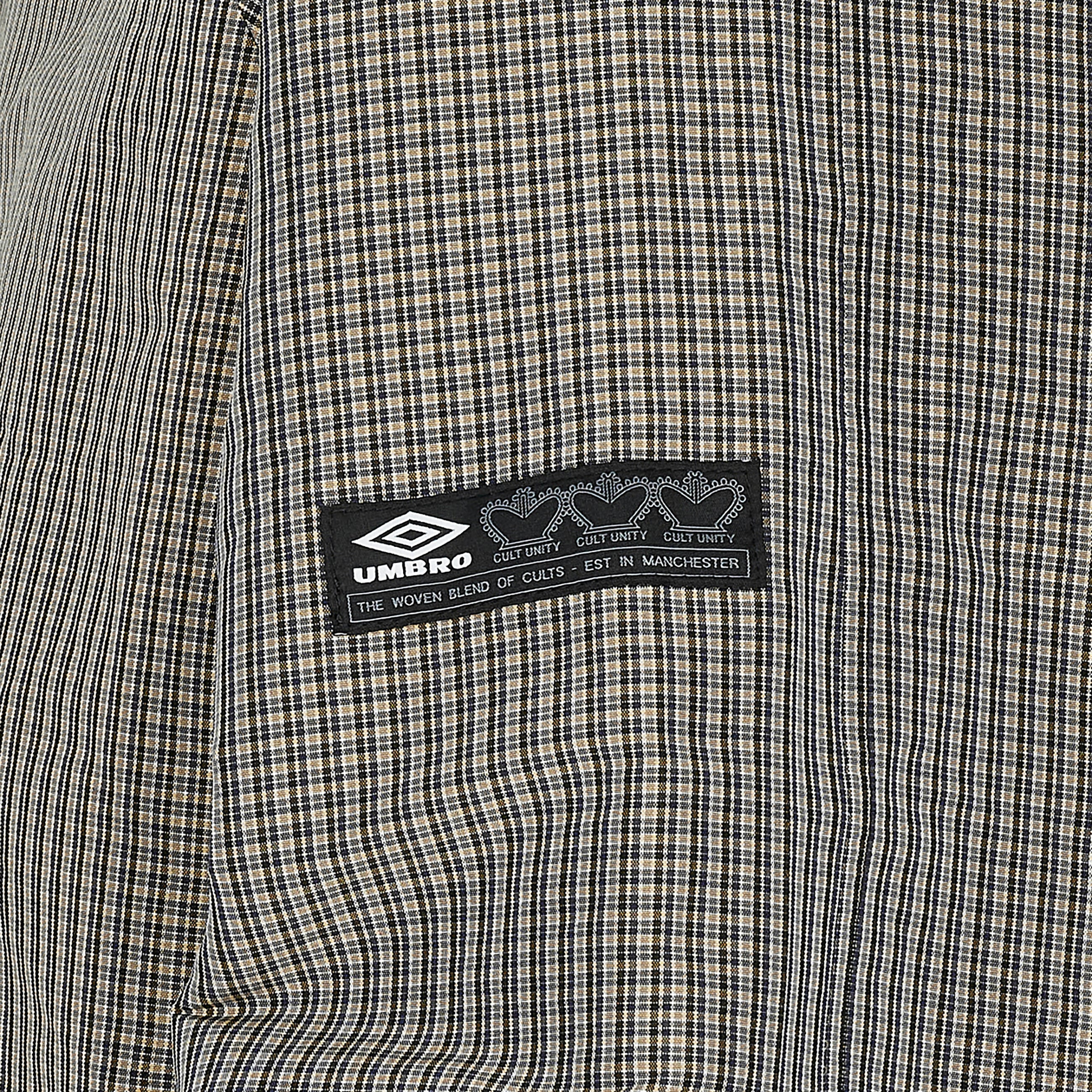 SMOCK CHECK ANORAK BEIGE
