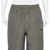 CHECK TRACK PANTS BEIGE