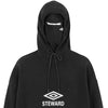 POLARTEC FLEECE MASKED HOODIE BLACK