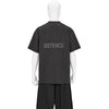 OFFENCE DEFENCE TEE SHIRT WASHED BLACK