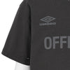 OFFENCE DEFENCE TEE SHIRT WASHED BLACK