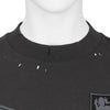 OFFENCE DEFENCE TEE SHIRT WASHED BLACK