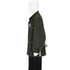 TRAINER WAXED JACKET DARK OLIVE