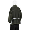 TRAINER WAXED JACKET DARK OLIVE