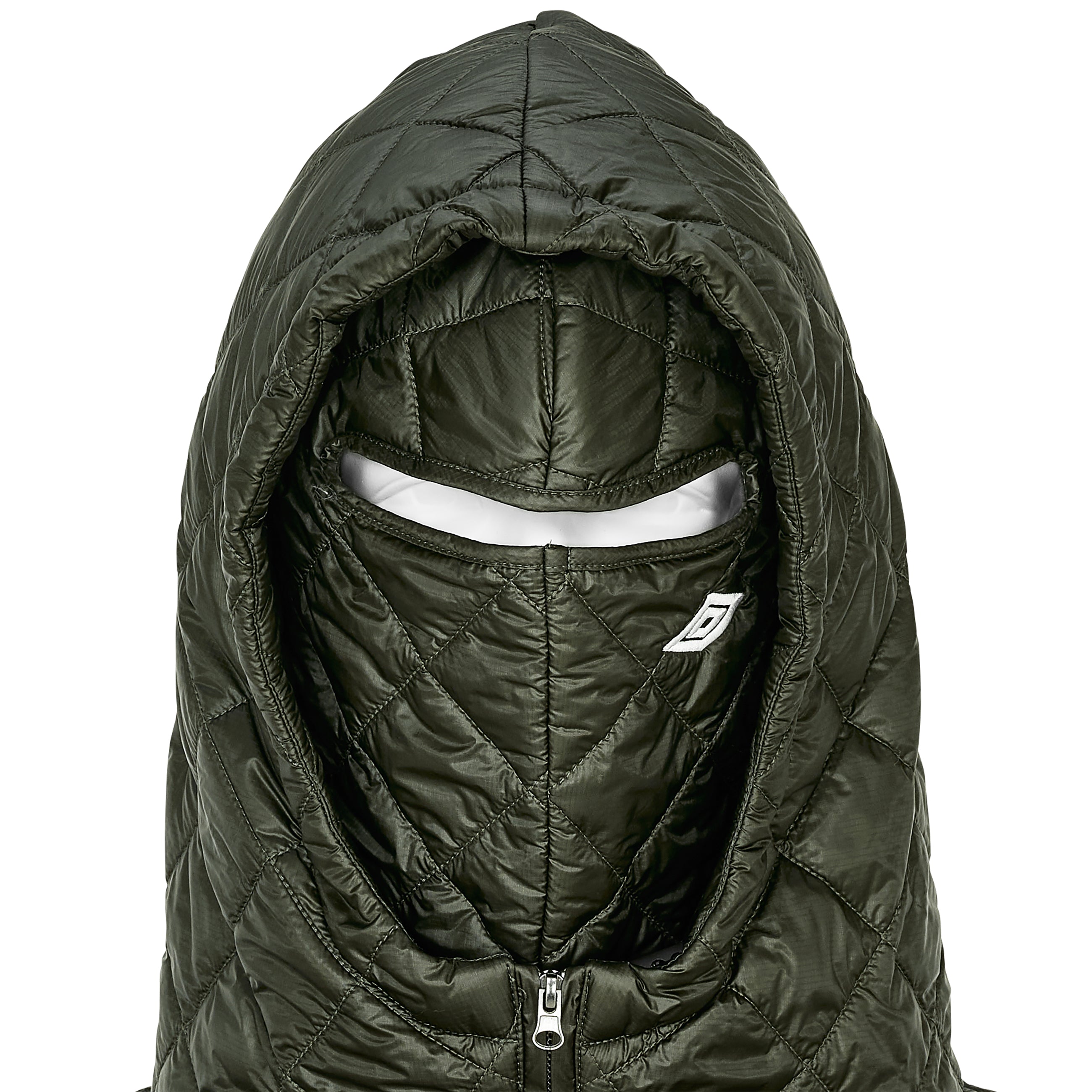 MASKED DIAMOND ANORAK DARK OLIVE
