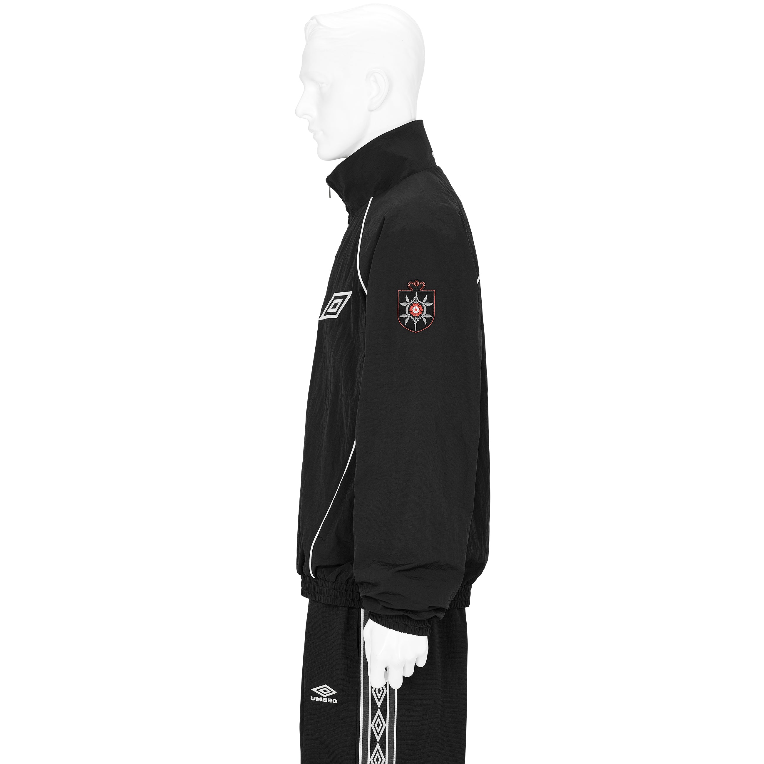 EYES TRACK JACKET BLACK - SLAM JAM and UMBRO(スラムジャム アンド
