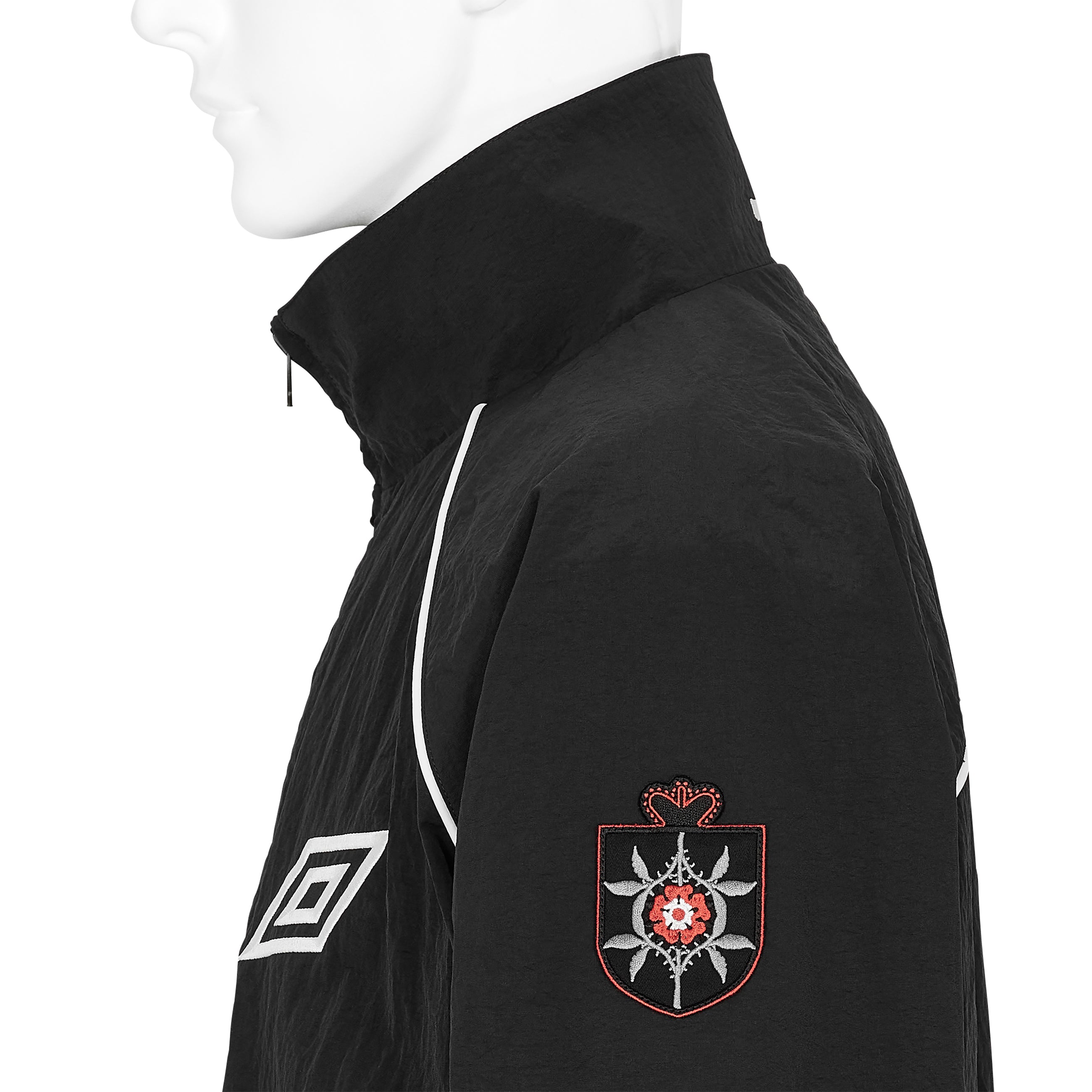 EYES TRACK JACKET BLACK - SLAM JAM and UMBRO(スラムジャム アンド