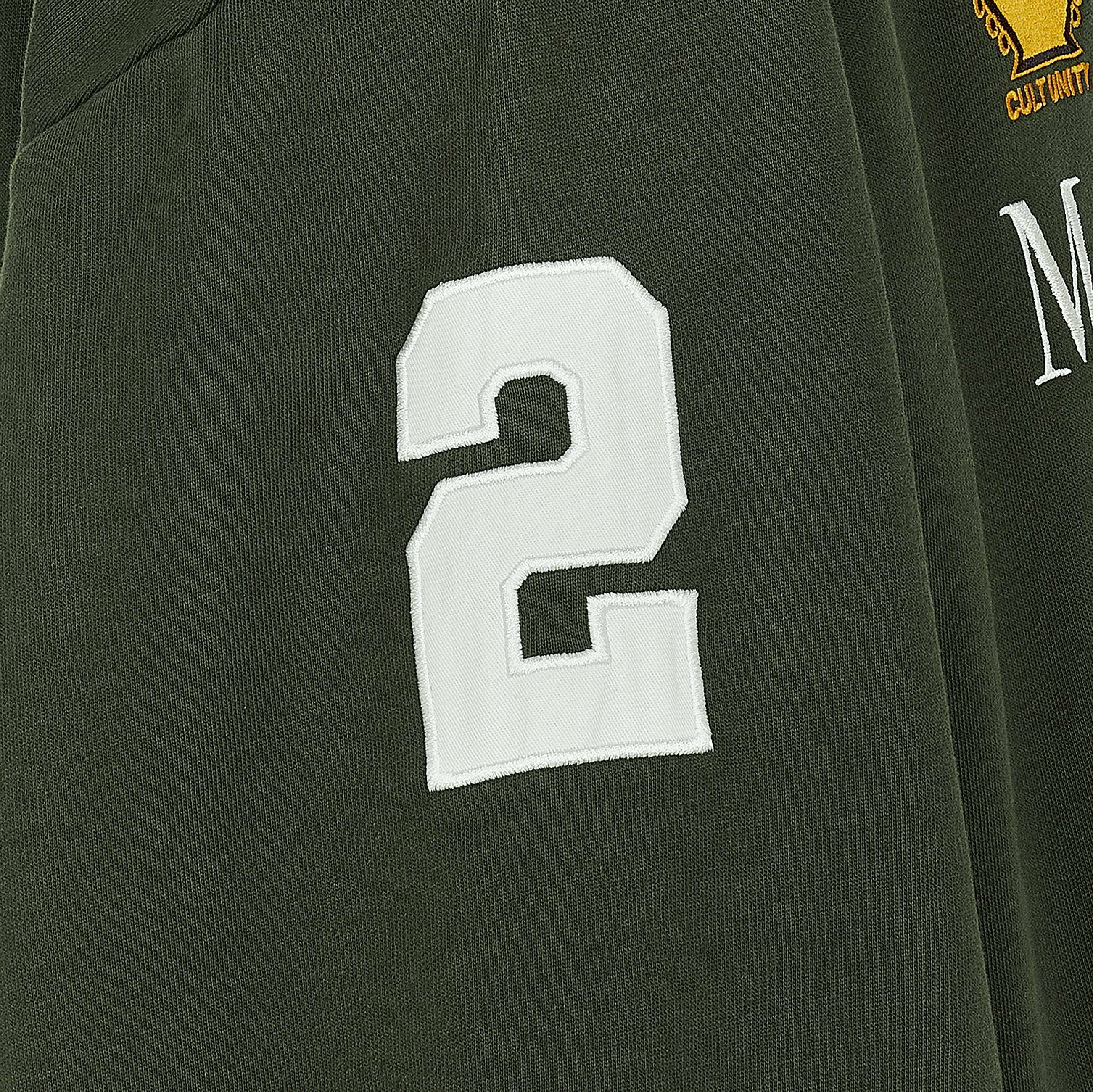 MANCHESTER MASKED HOODIE OLIVE - SLAM JAM and UMBRO(スラムジャム