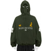 MANCHESTER MASKED HOODIE OLIVE