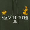 MANCHESTER MASKED HOODIE OLIVE